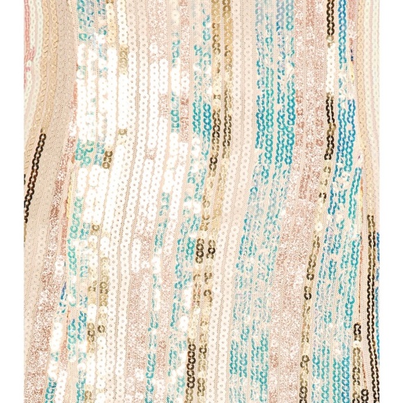 NWT Superdown’s Cicely mini multi colored sequin dress!! - Picture 4 of 12